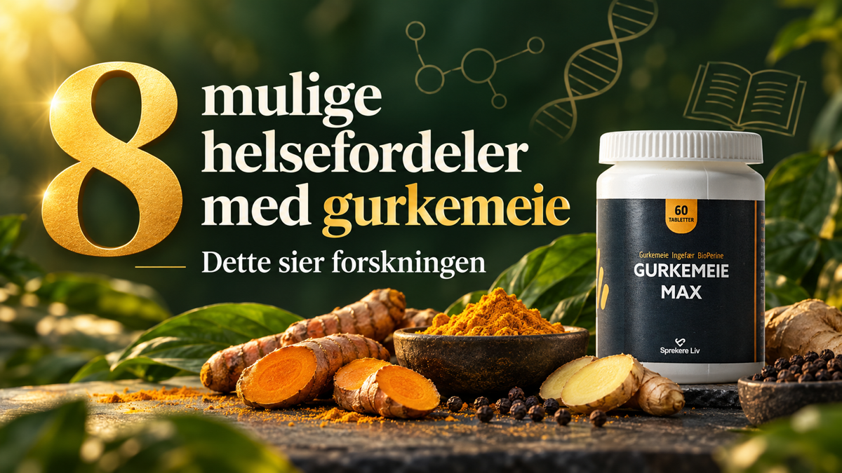 8 mulige helsefordeler med gurkemeie – dette sier forskningen
